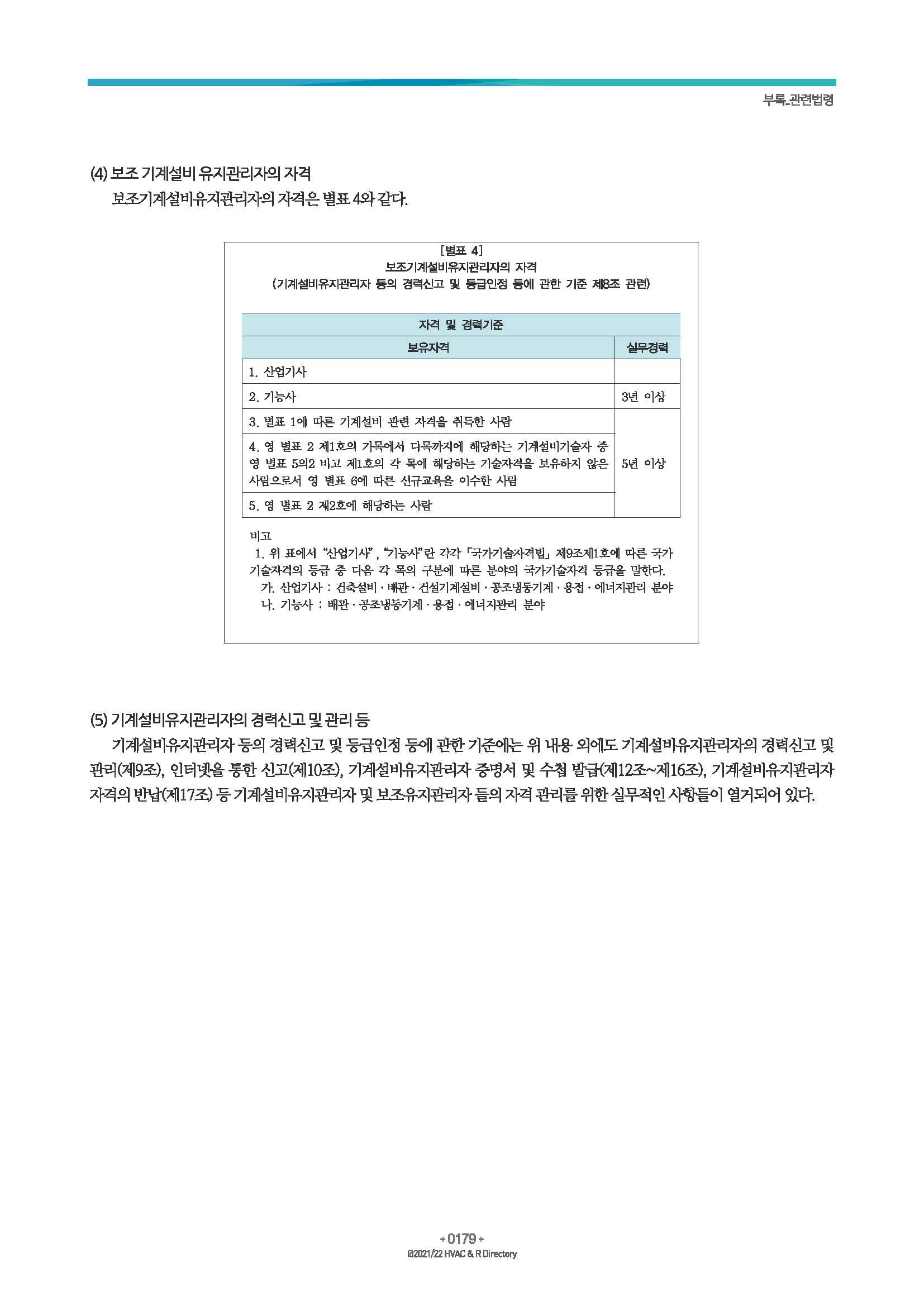 2023/24 한국냉난방공조총람 공문용 185페이지