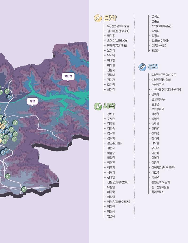 춘천예술인지도 127페이지