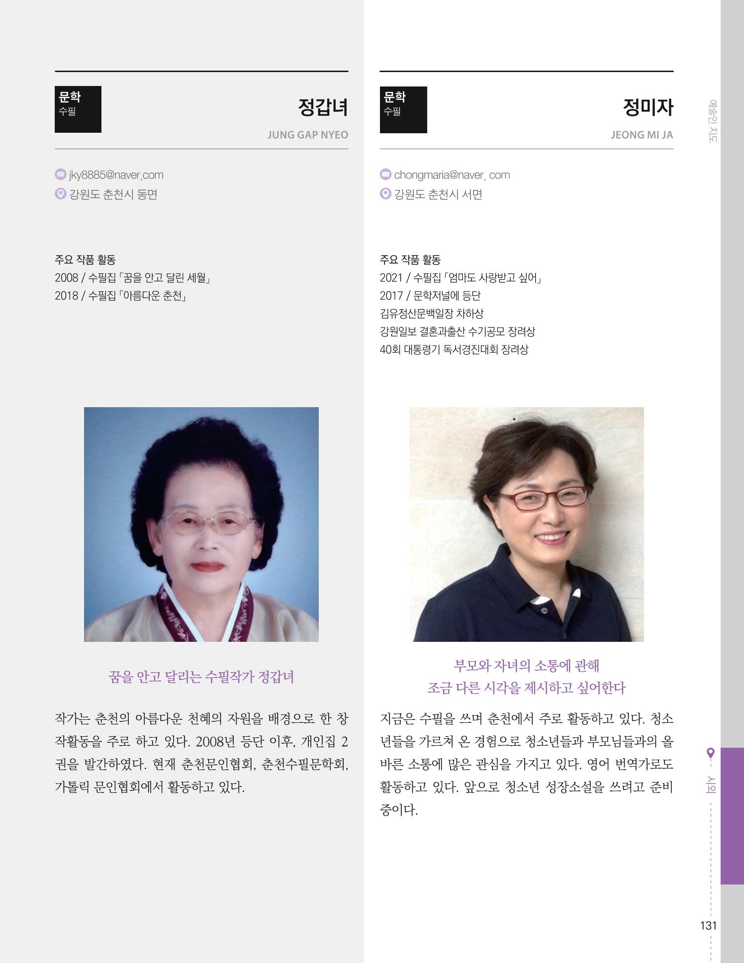 춘천예술인지도 133페이지