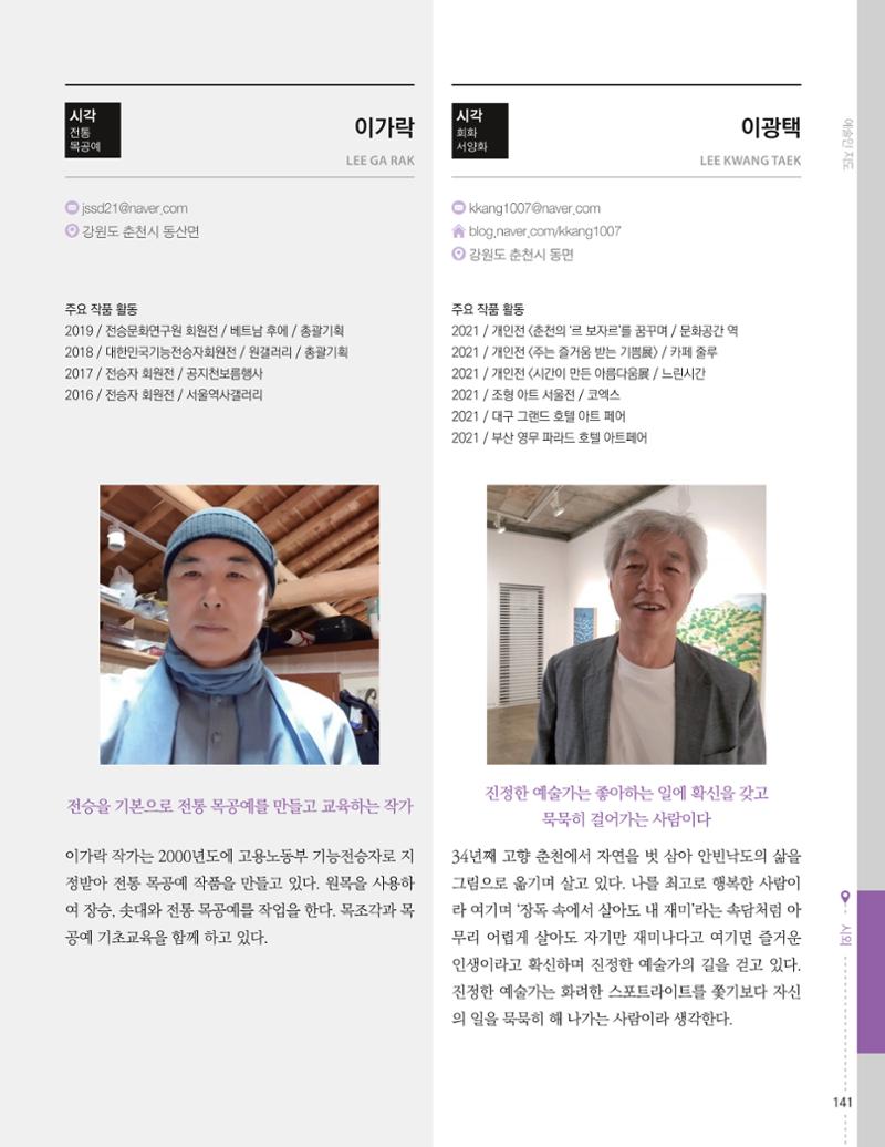 춘천예술인지도 143페이지