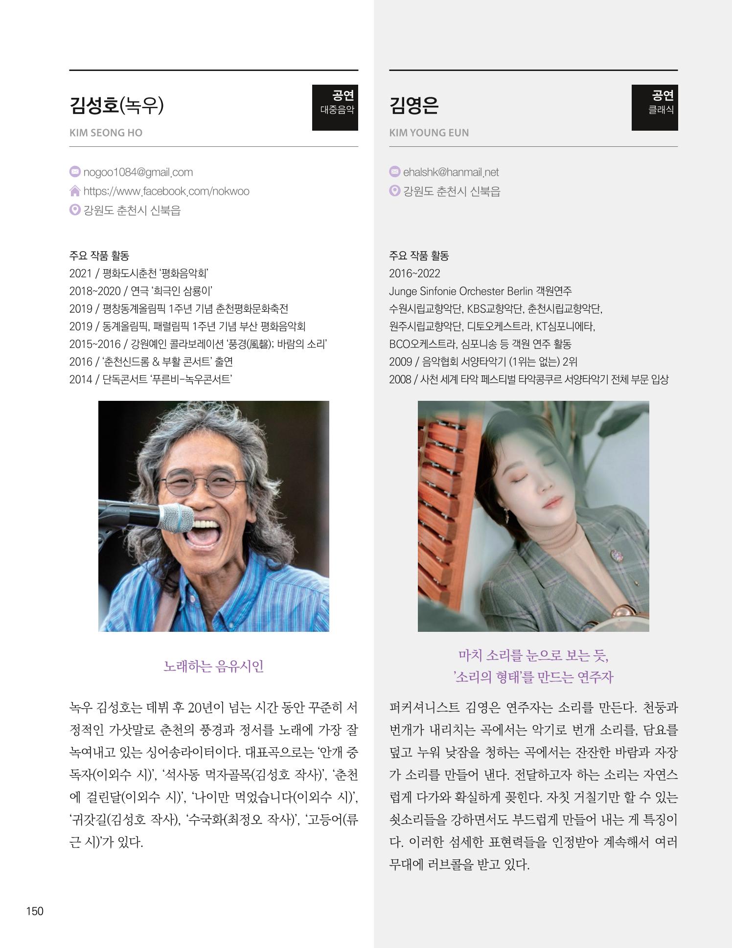춘천예술인지도 152페이지