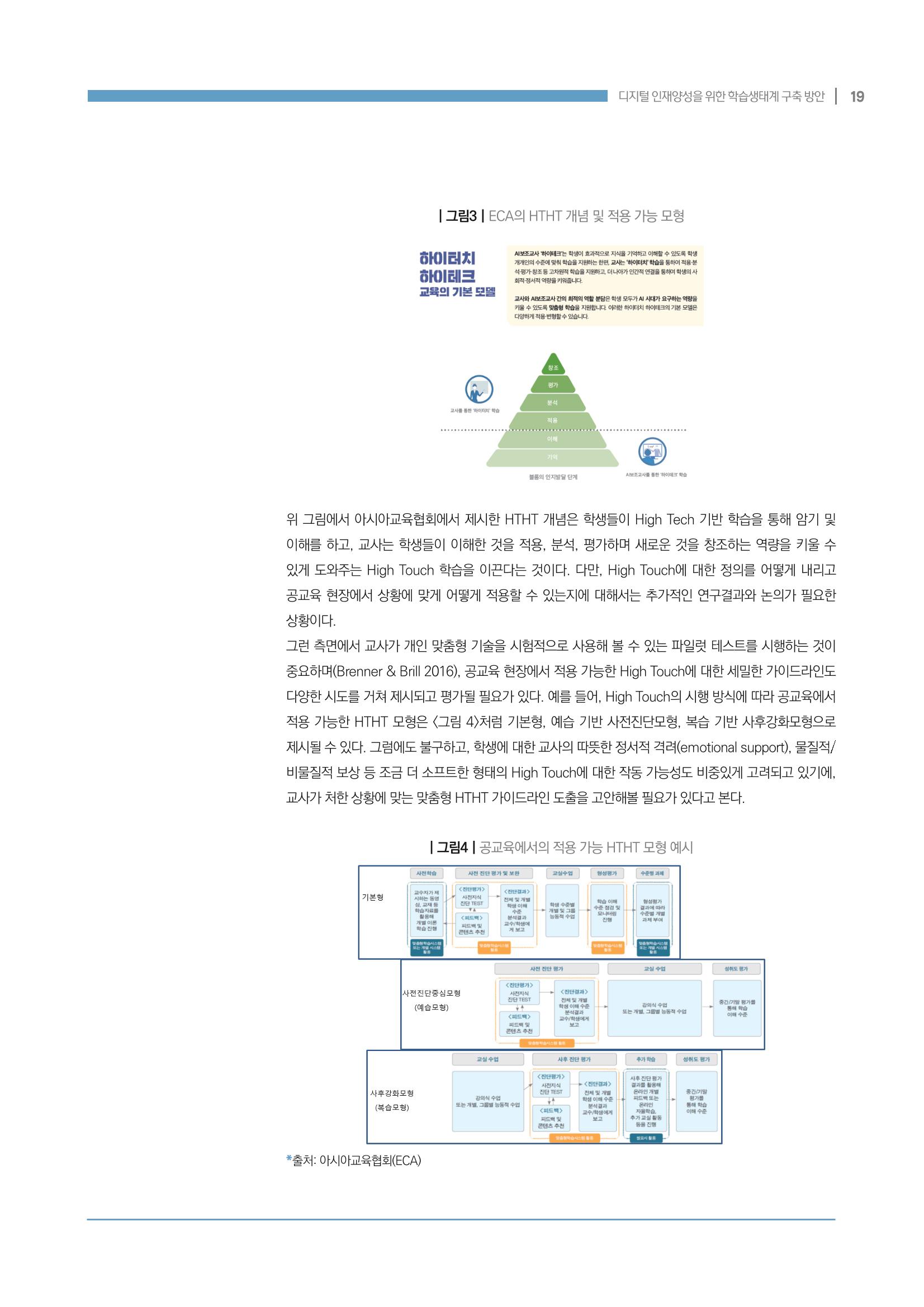 디지털 인재양성을 위한 학습생태계 구축 방안 19페이지