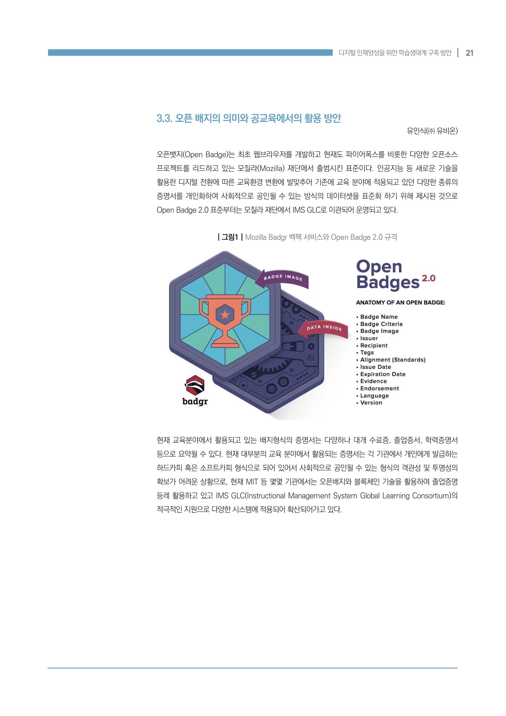 디지털 인재양성을 위한 학습생태계 구축 방안 21페이지