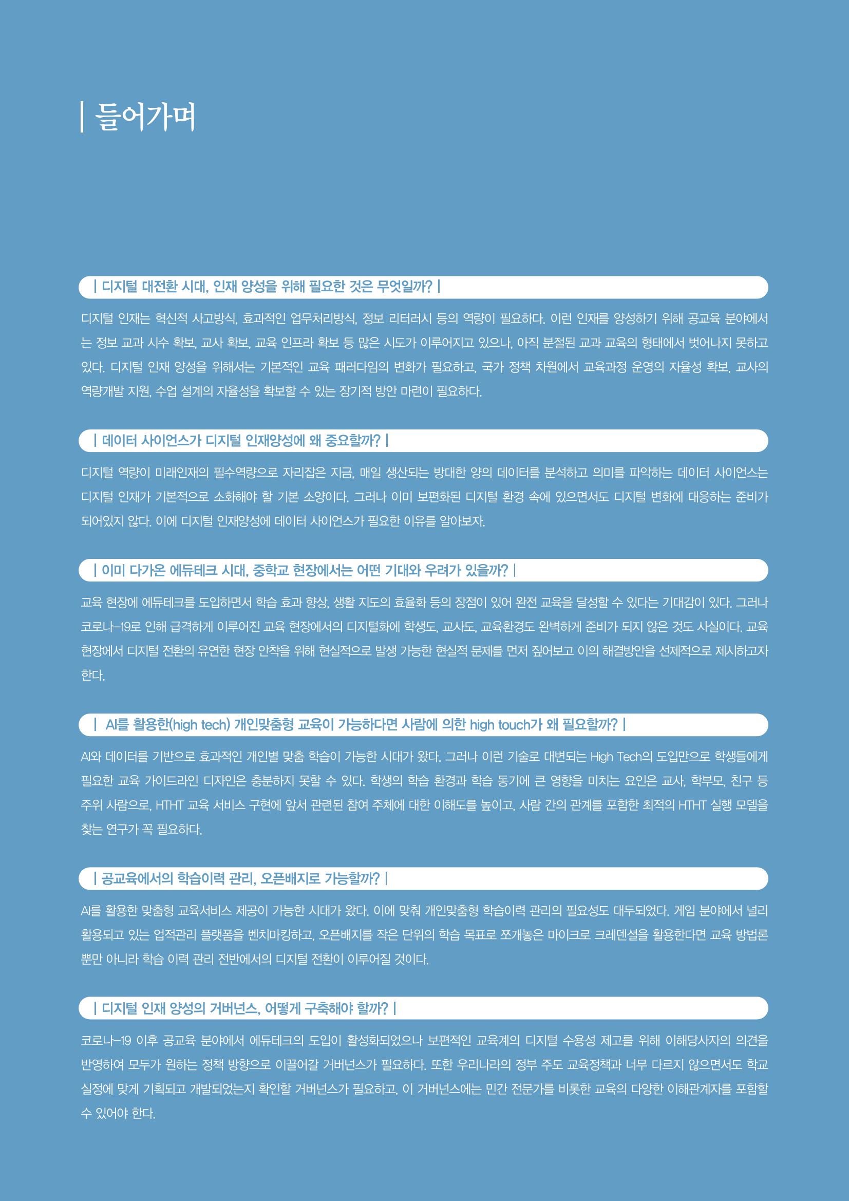 디지털 인재양성을 위한 학습생태계 구축 방안 4페이지
