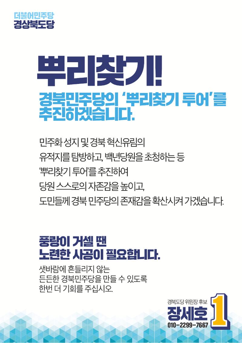 장세호 더불어민주당 경상북도당 위원장후보 6페이지