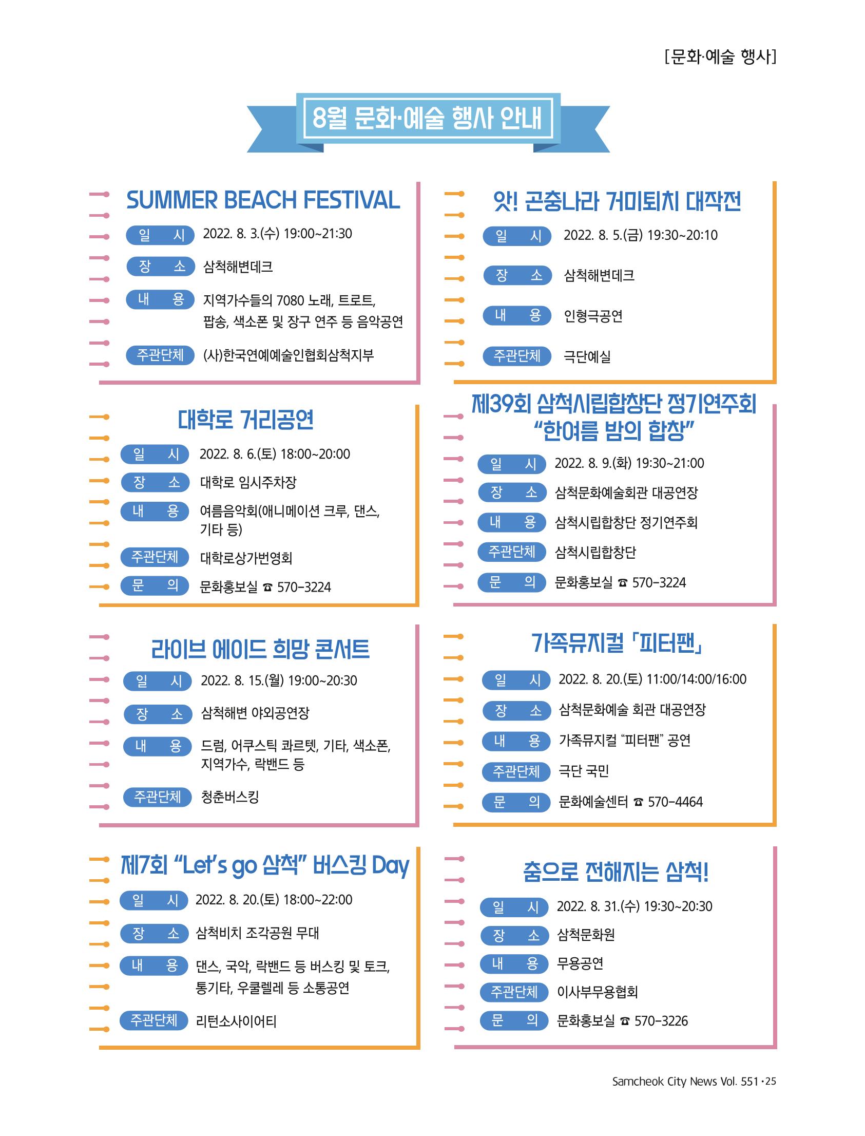 2022년 8월 삼척 시정소식지 25페이지