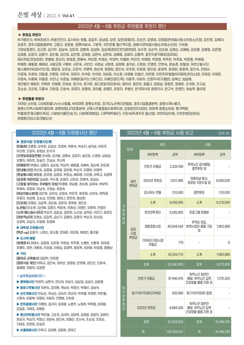 은빛세상 41호 8페이지