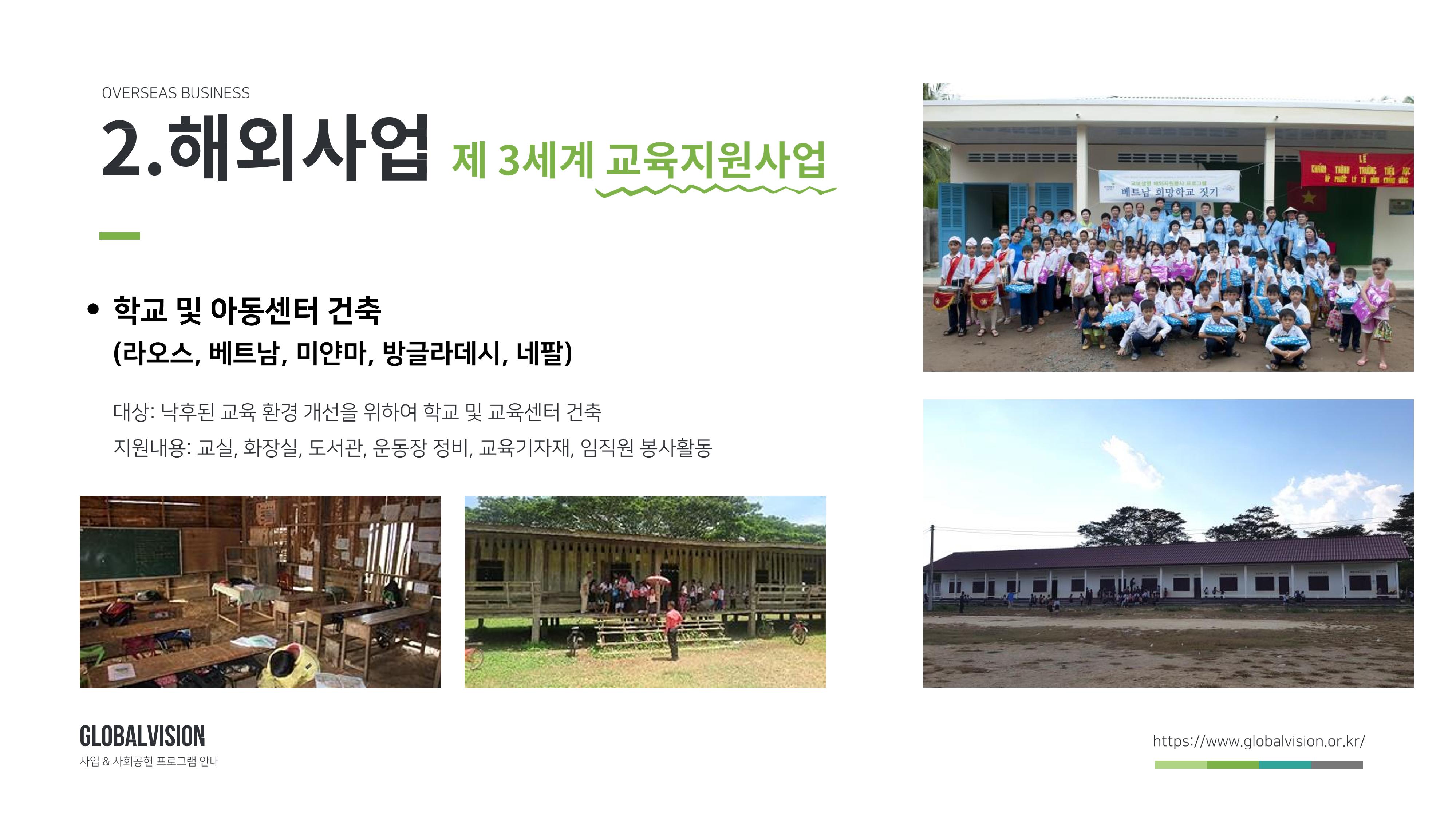 글로벌비전 기관소개서 9페이지