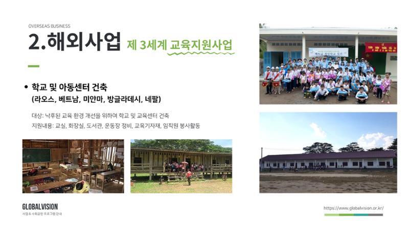 글로벌비전 기관소개서 9페이지
