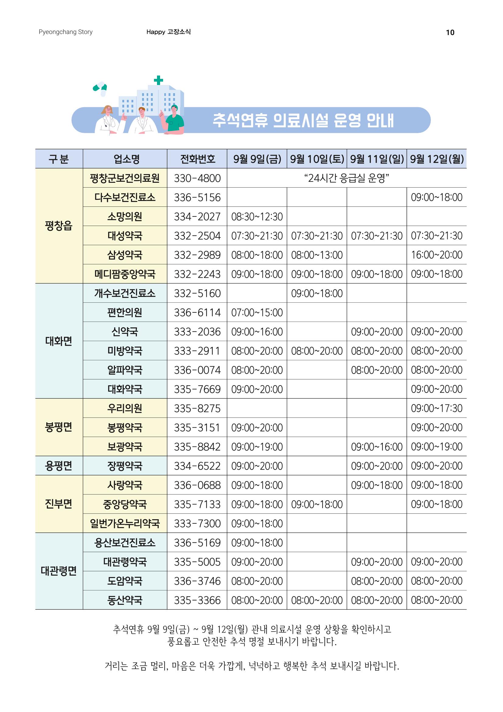 평창이야기 9월호 10페이지