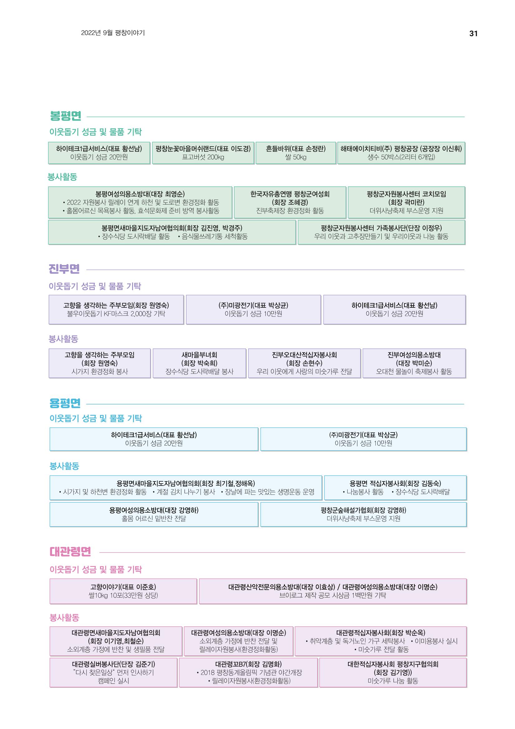평창이야기 9월호 31페이지