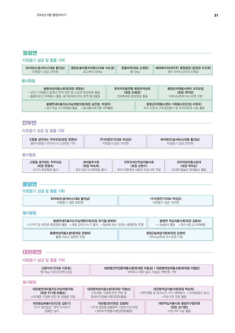 평창이야기 9월호 31페이지