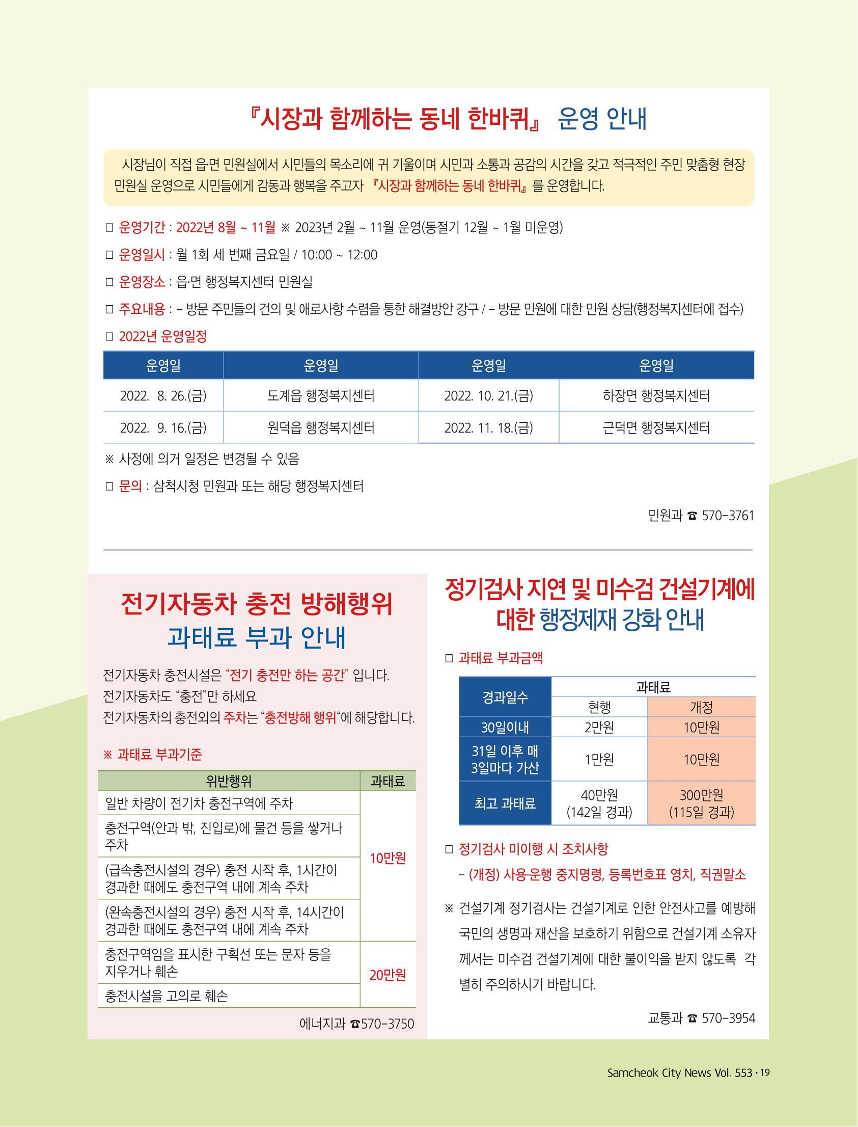 2022년 9월 삼척 시정소식지 19페이지