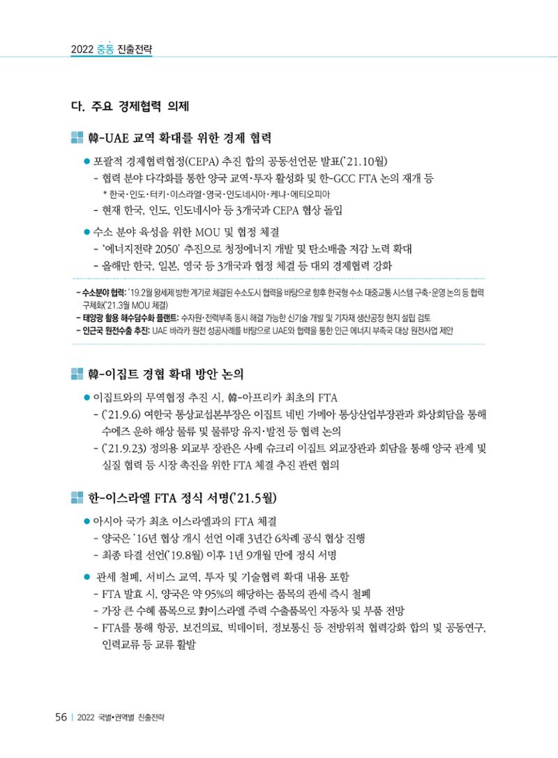 2022 중동 진출전략 58페이지