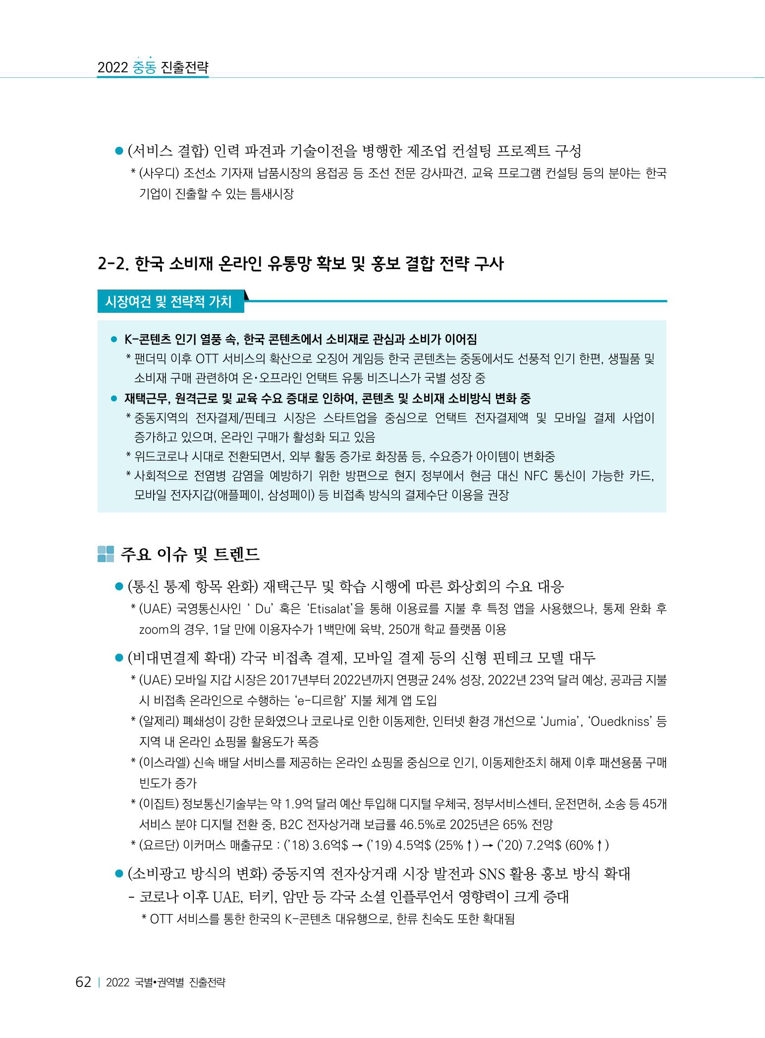 2022 중동 진출전략 64페이지