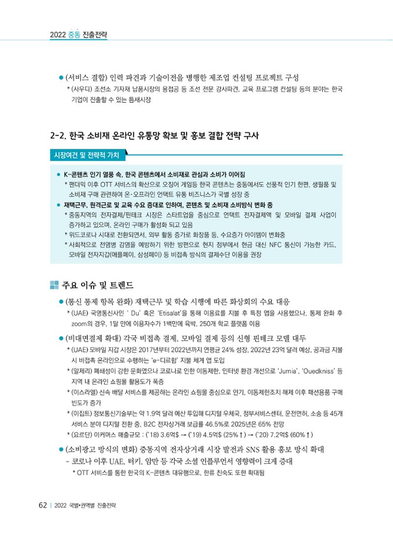 2022 중동 진출전략 64페이지