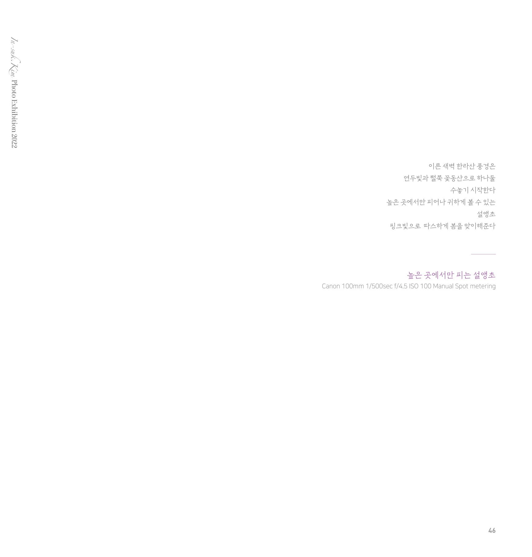 나의행복 전시 도록_혜안심 Insuk_kim 46페이지