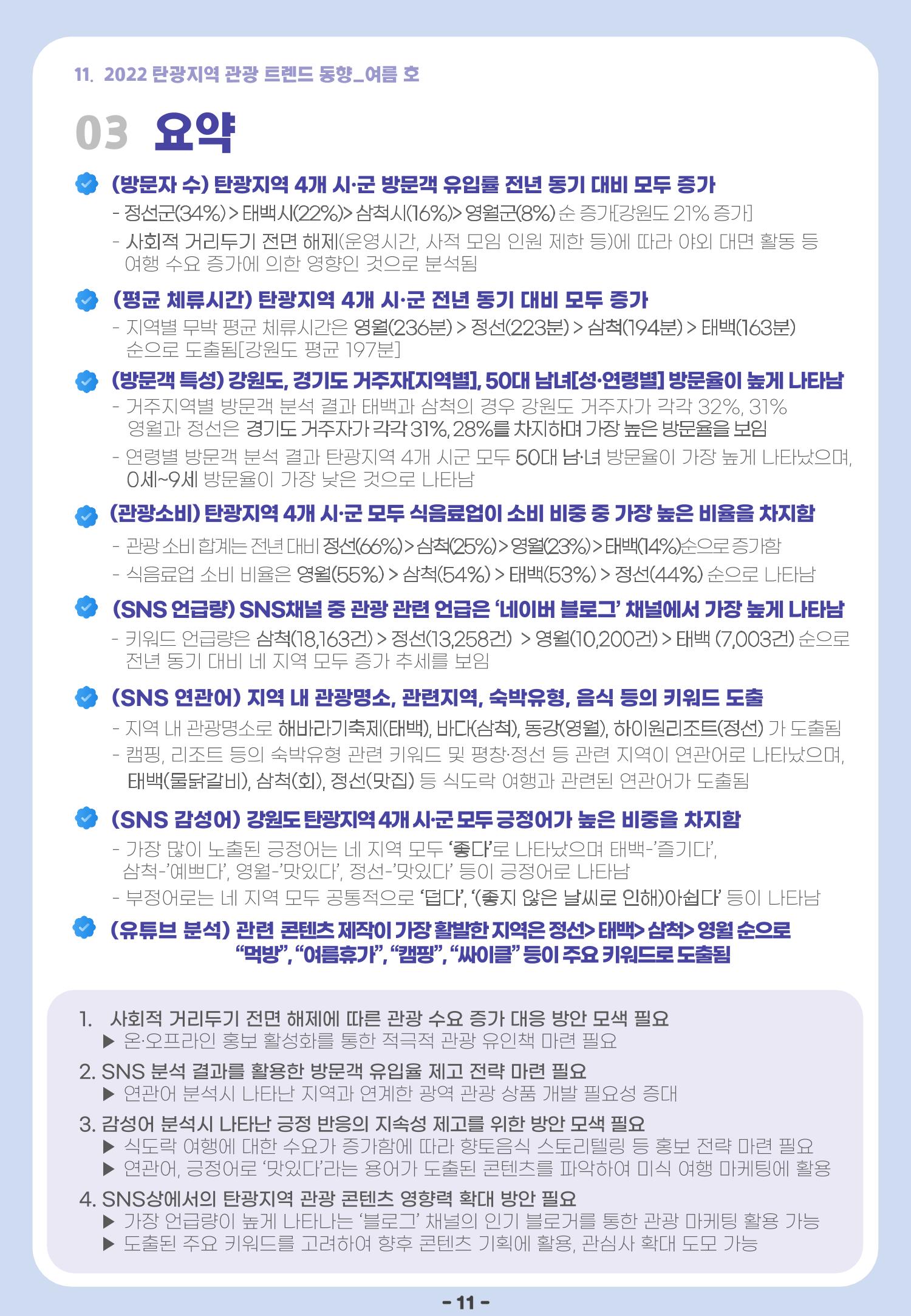 2022 탄광지역 관광 트렌드 동향(여름) 13페이지