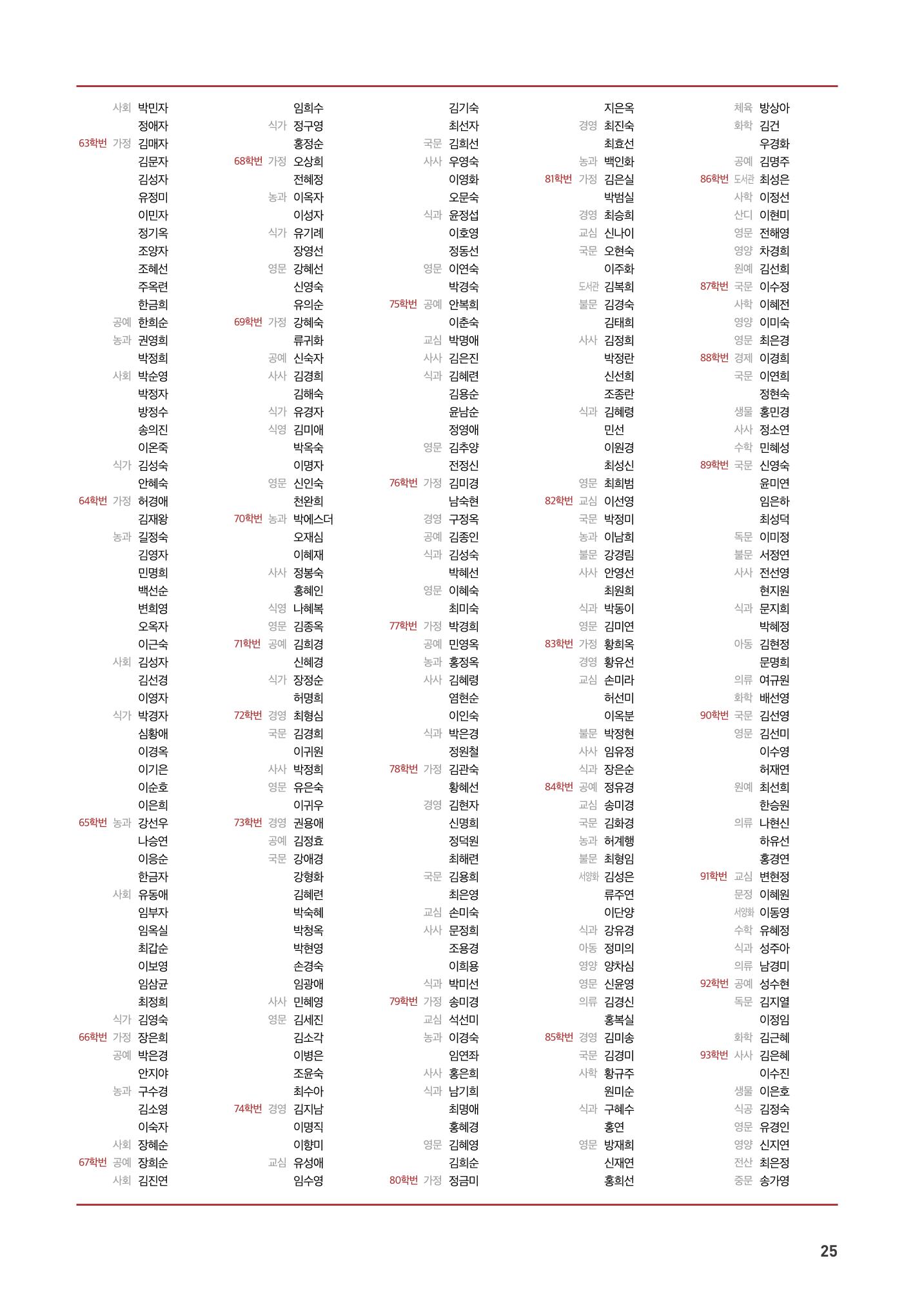 서울여자대학교 삼각숲86호 25페이지