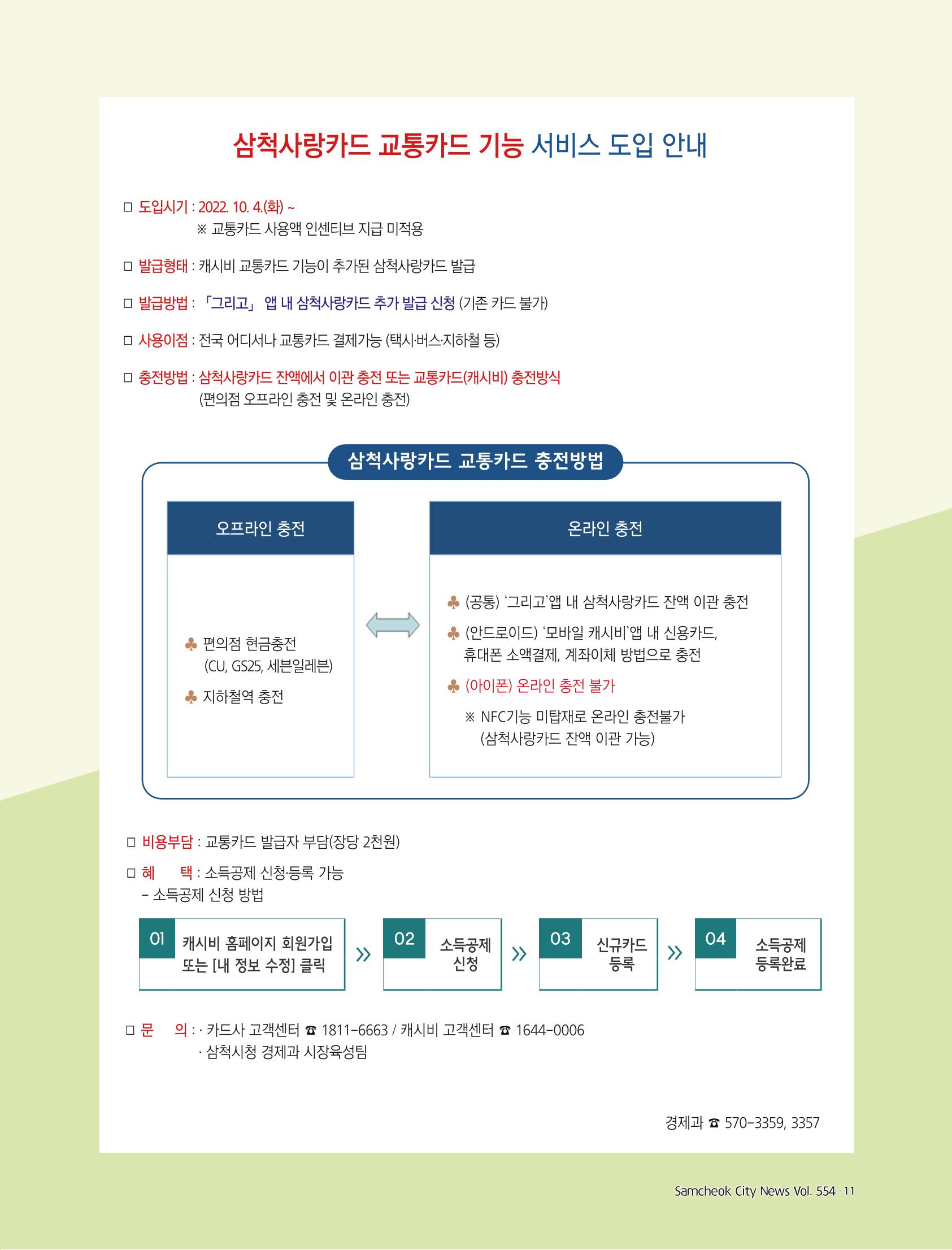 2022년 10월 삼척 시정소식지 11페이지