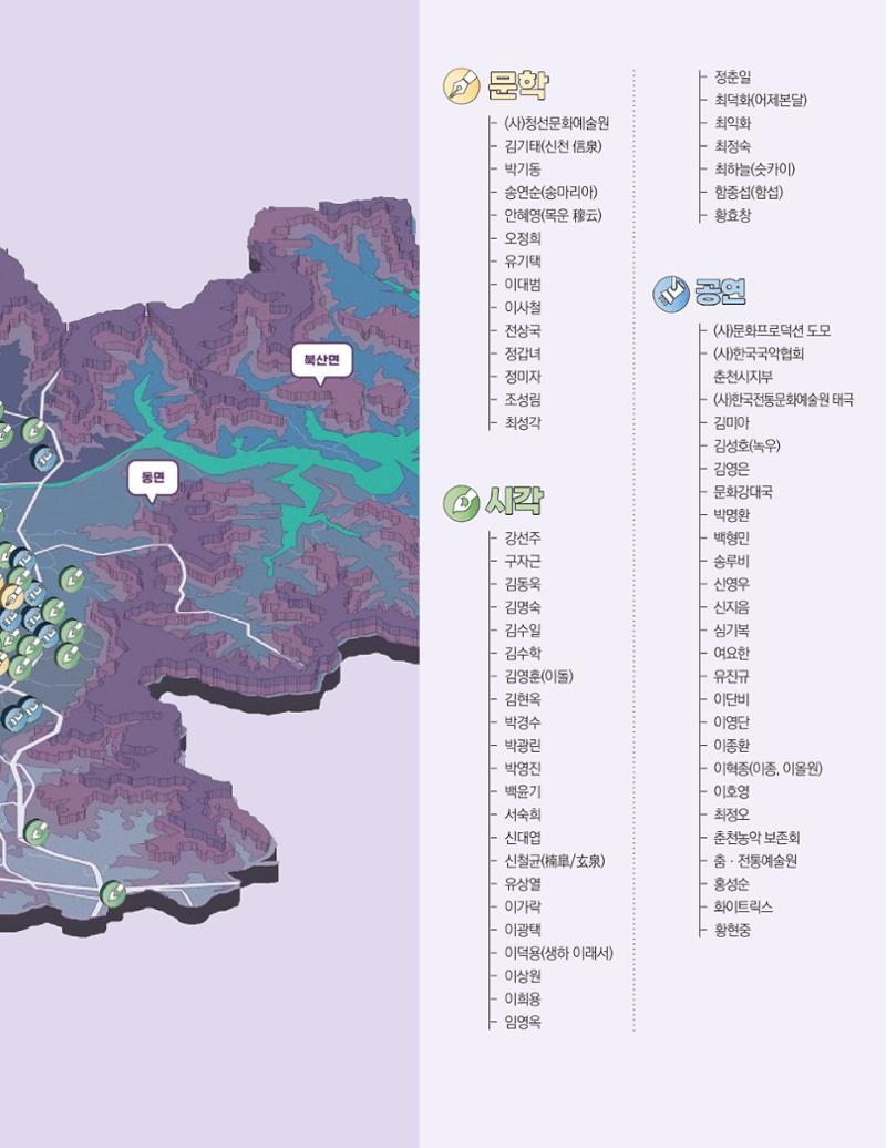 춘천예술인지도 vol.1 129페이지