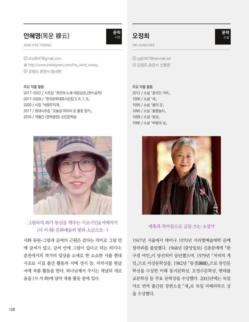 춘천예술인지도 vol.1 132페이지