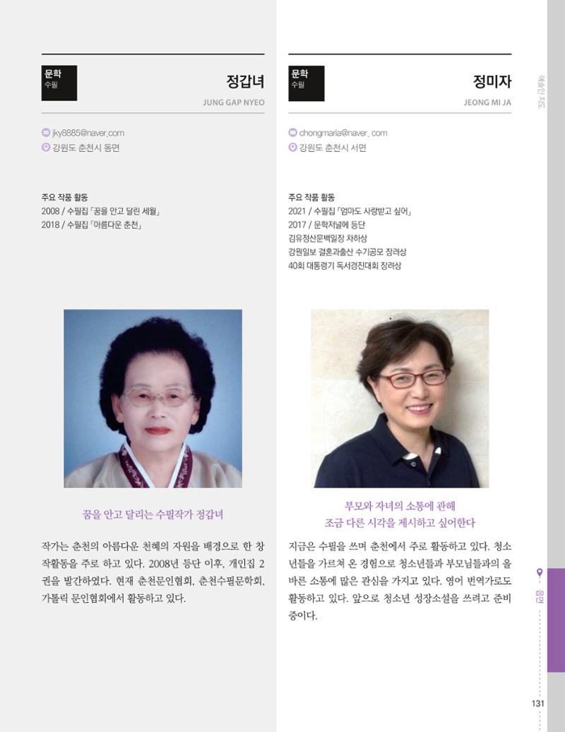 춘천예술인지도 vol.1 135페이지