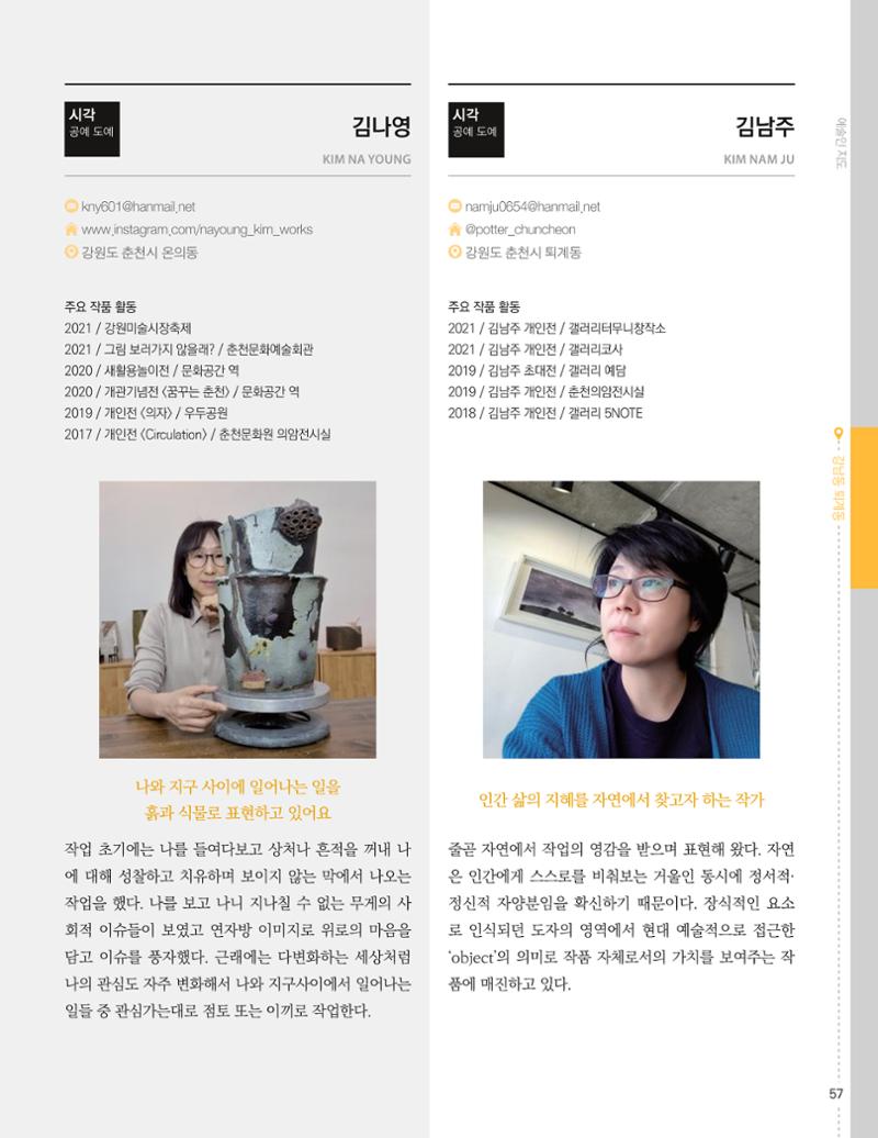 춘천예술인지도 vol.1 61페이지