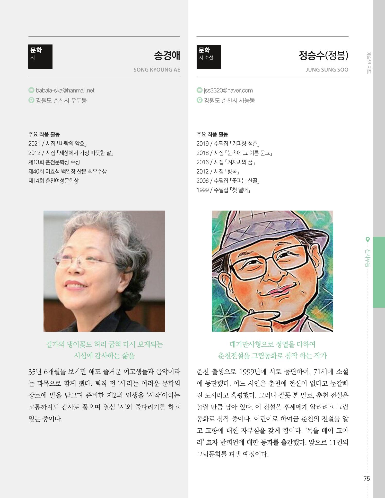 춘천예술인지도 vol.1 79페이지