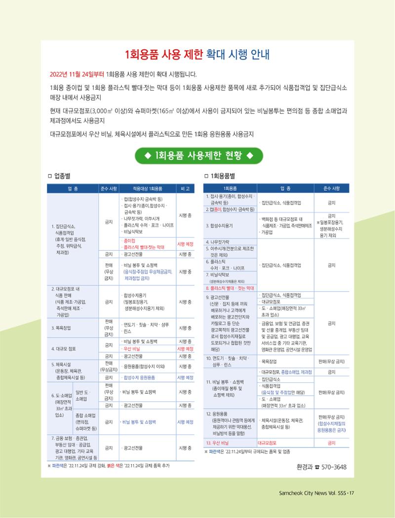 2022년 11월 삼척 시정소식지 17페이지