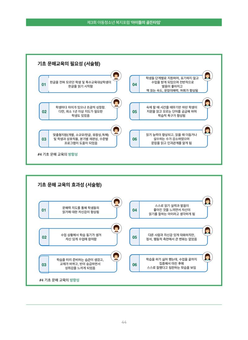2022 기아대책 포럼 책자 44페이지