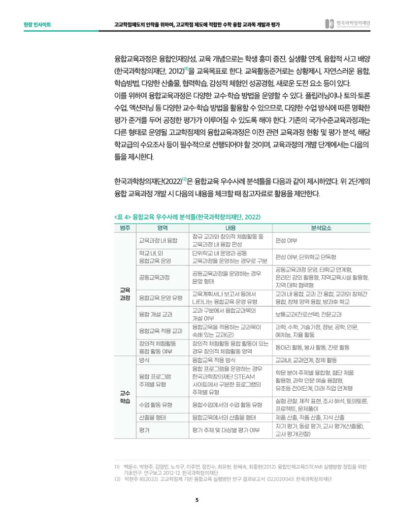 55호 현장인사이트_고교학점제_수학융합교육 5페이지