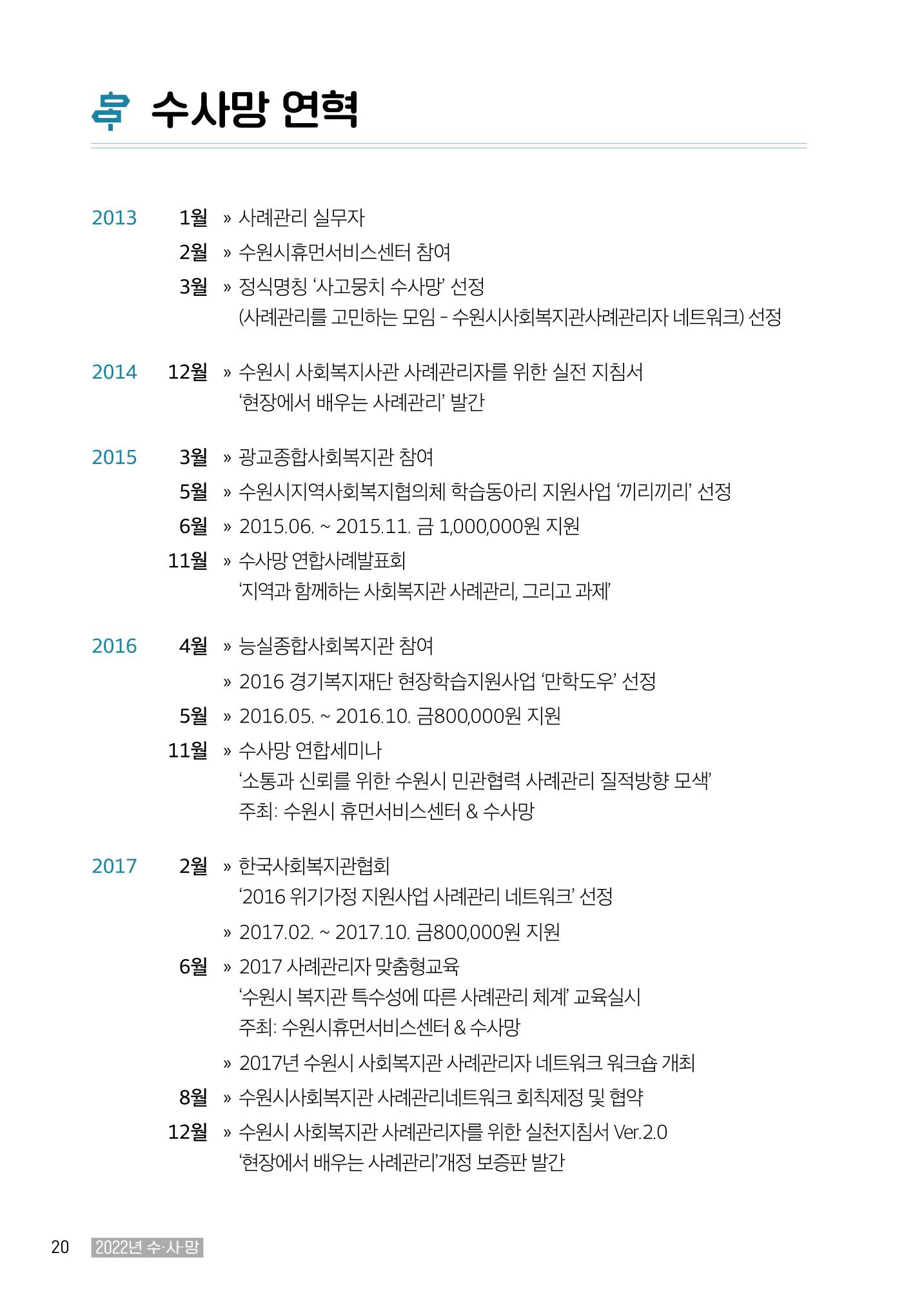 2022년 수원지역사회복지관_실천기록 및 제언 22페이지
