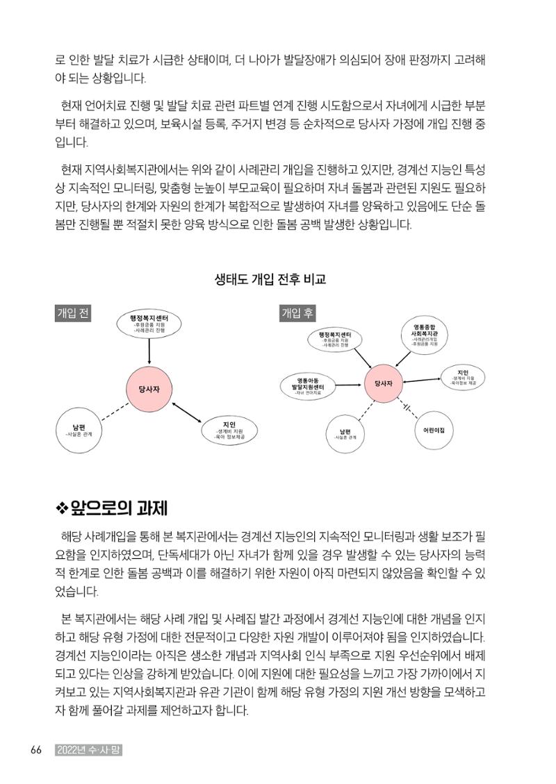 2022년 수원지역사회복지관_실천기록 및 제언 68페이지