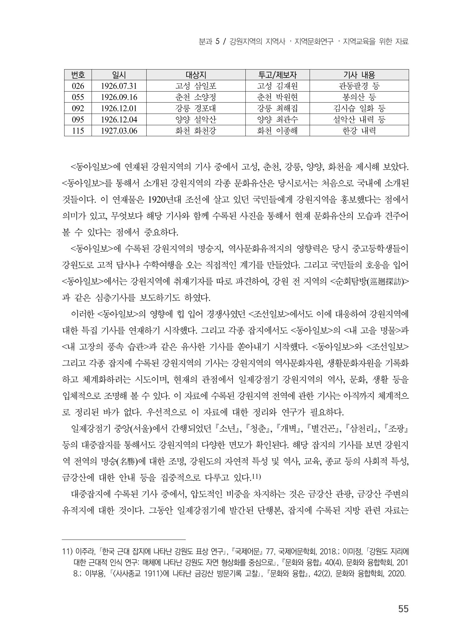 제5회 강원학대회 5분과 53페이지