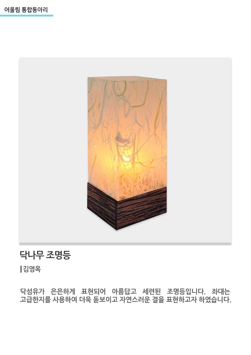 어울림 통합동아리_닥나무 조명등 1페이지