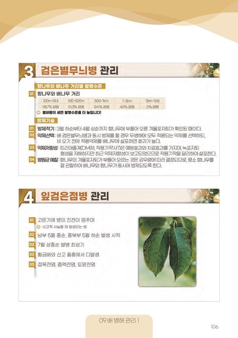 고품질 배 생산 및 수출 교육[2022] 106페이지
