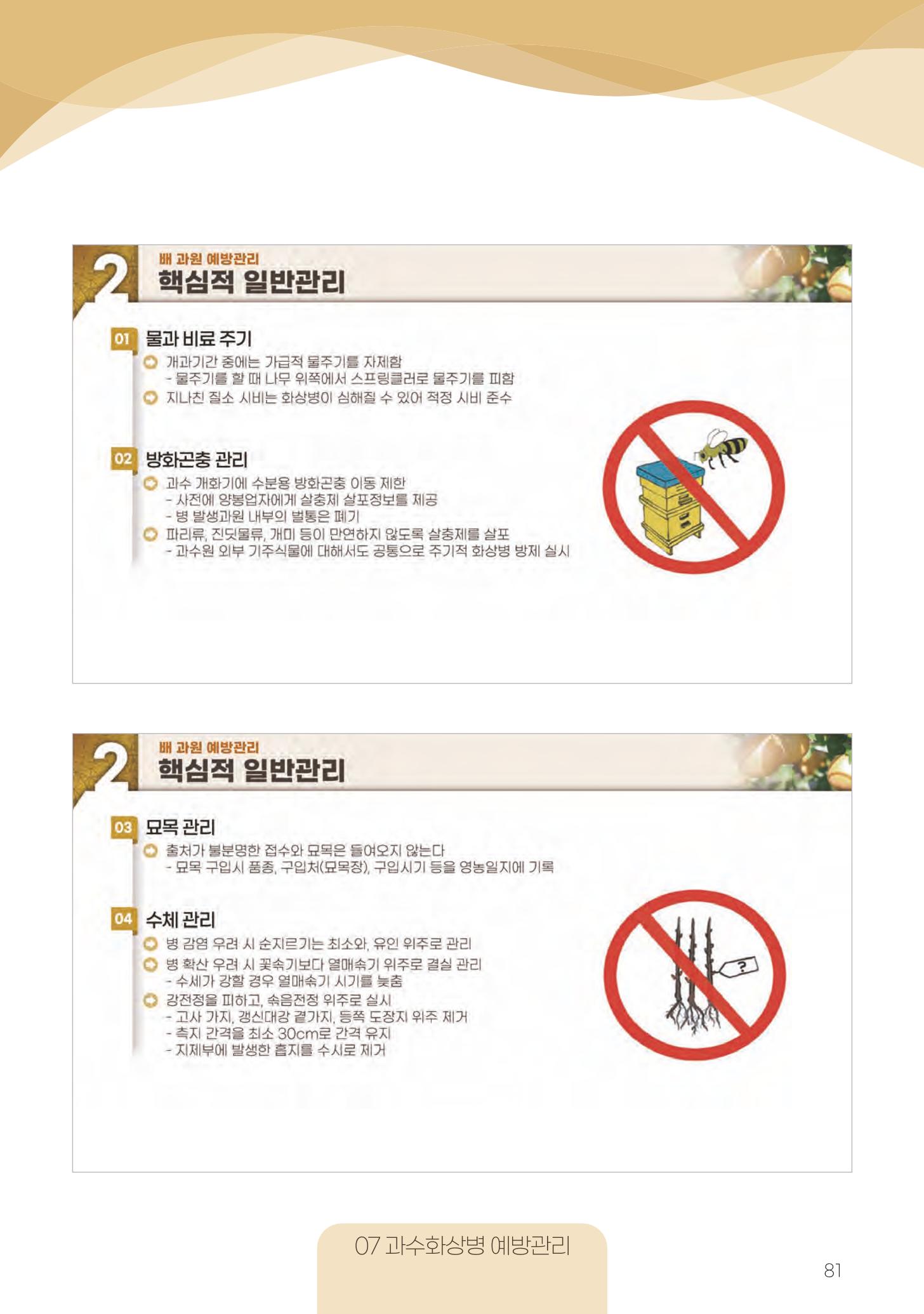 고품질 배 생산 및 수출 교육[2022] 81페이지