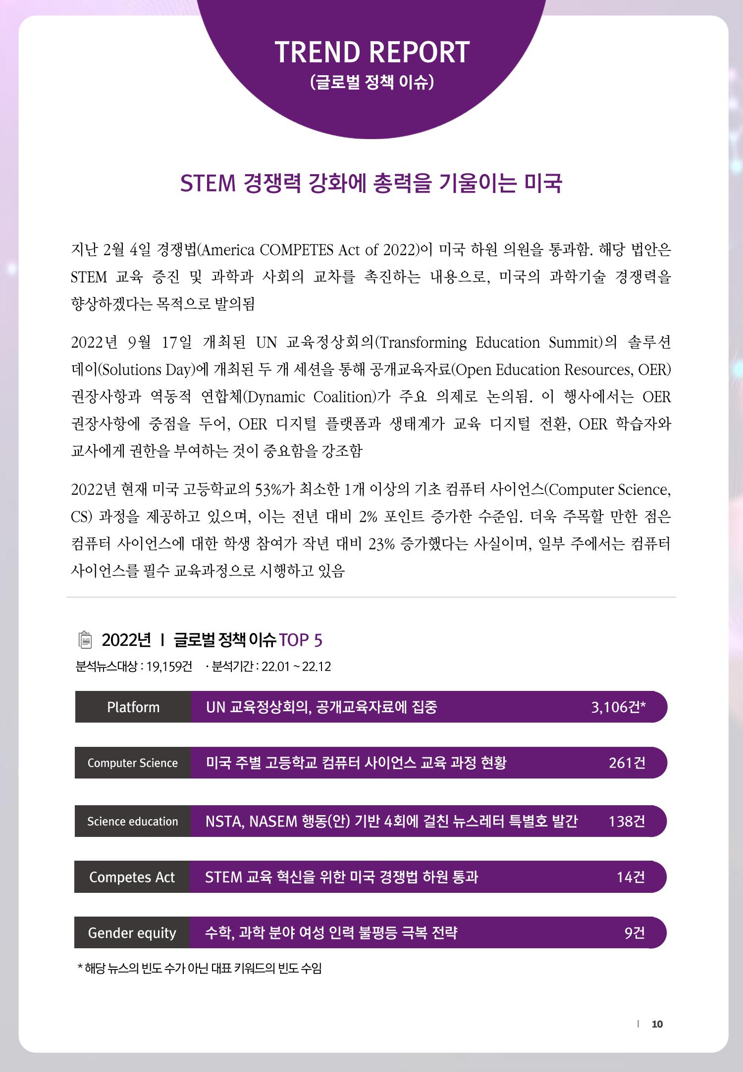 SNS-View_vol.58_글로벌 과학문화 & 과학·수학·정보 교육 트렌드 리포트 10페이지