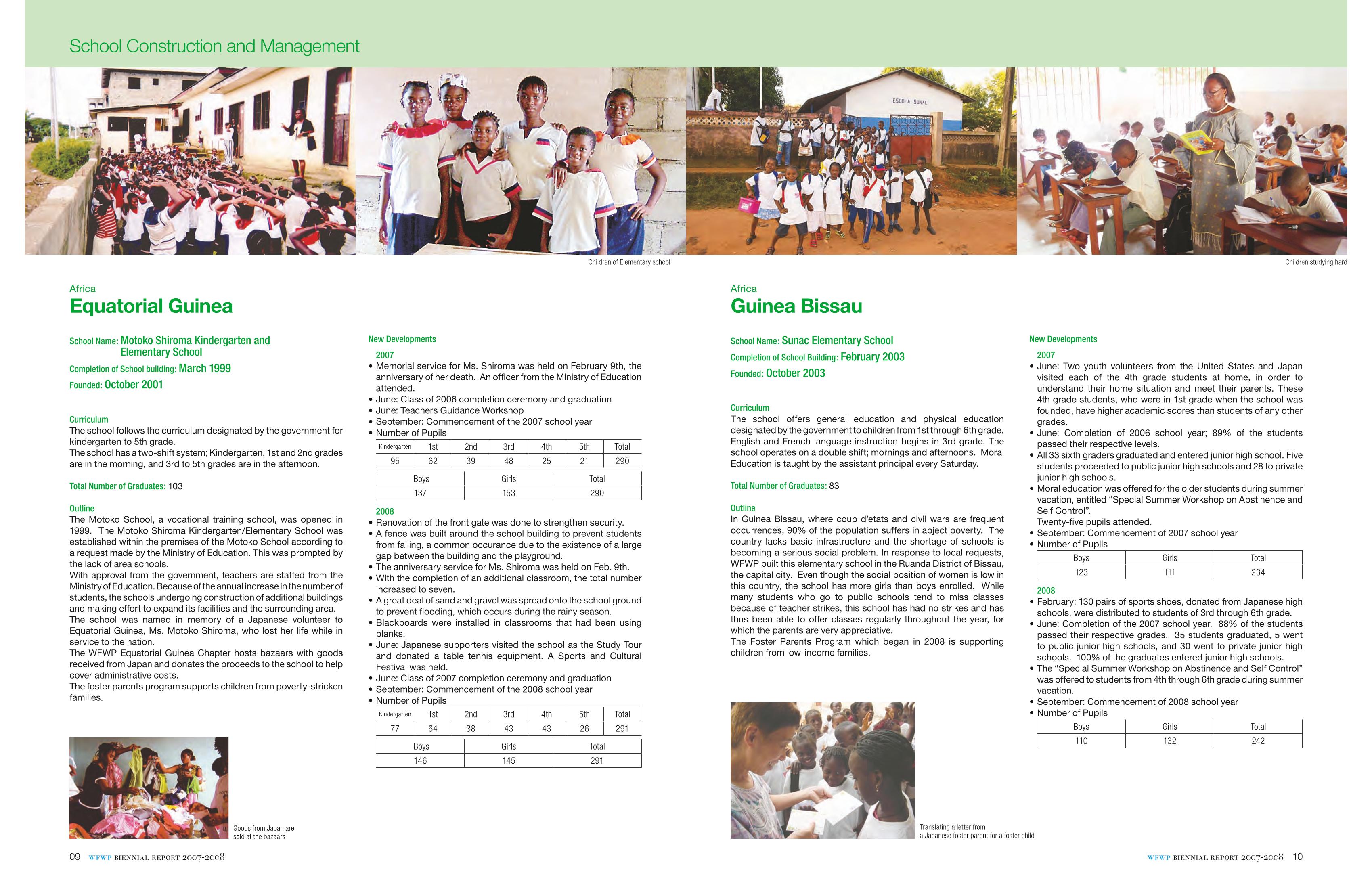 WFWPI Biennial Report(격년보고서) 2007-08 6페이지
