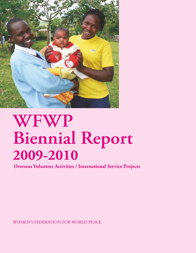 WFWPI Biennial Report(격년보고서) 2009-10 1페이지