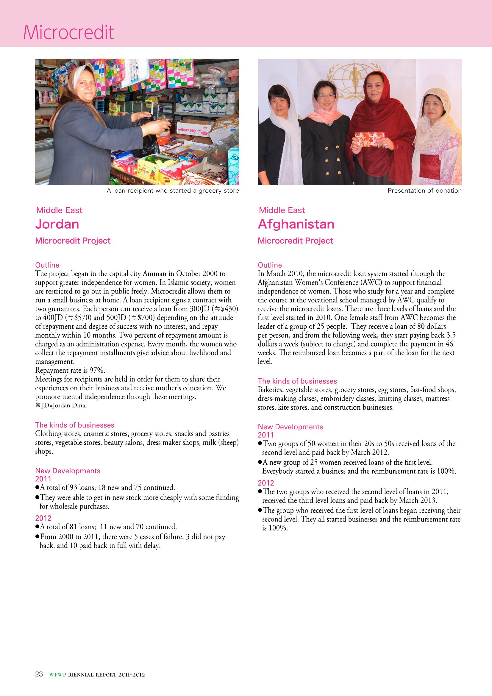 WFWPI Biennial Report(격년보고서) 2011-12 24페이지