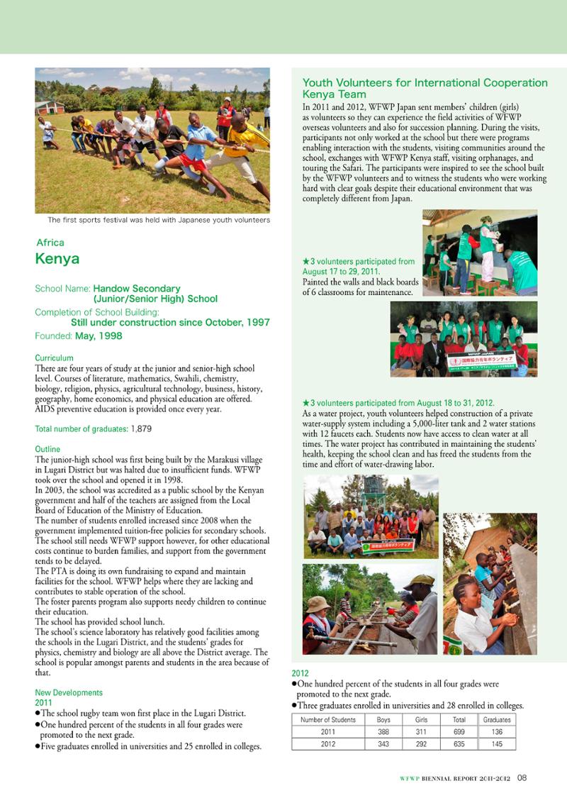 WFWPI Biennial Report(격년보고서) 2011-12 9페이지