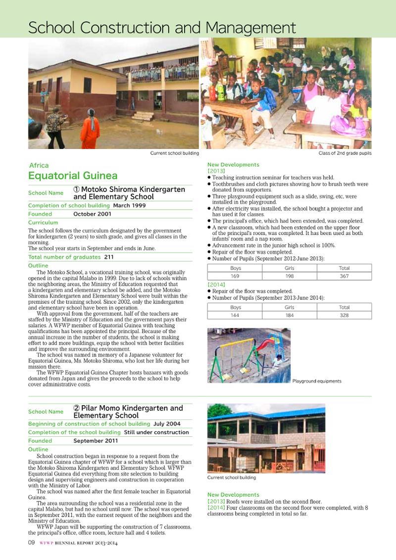WFWPI Biennial Report(격년보고서) 2013-14 10페이지