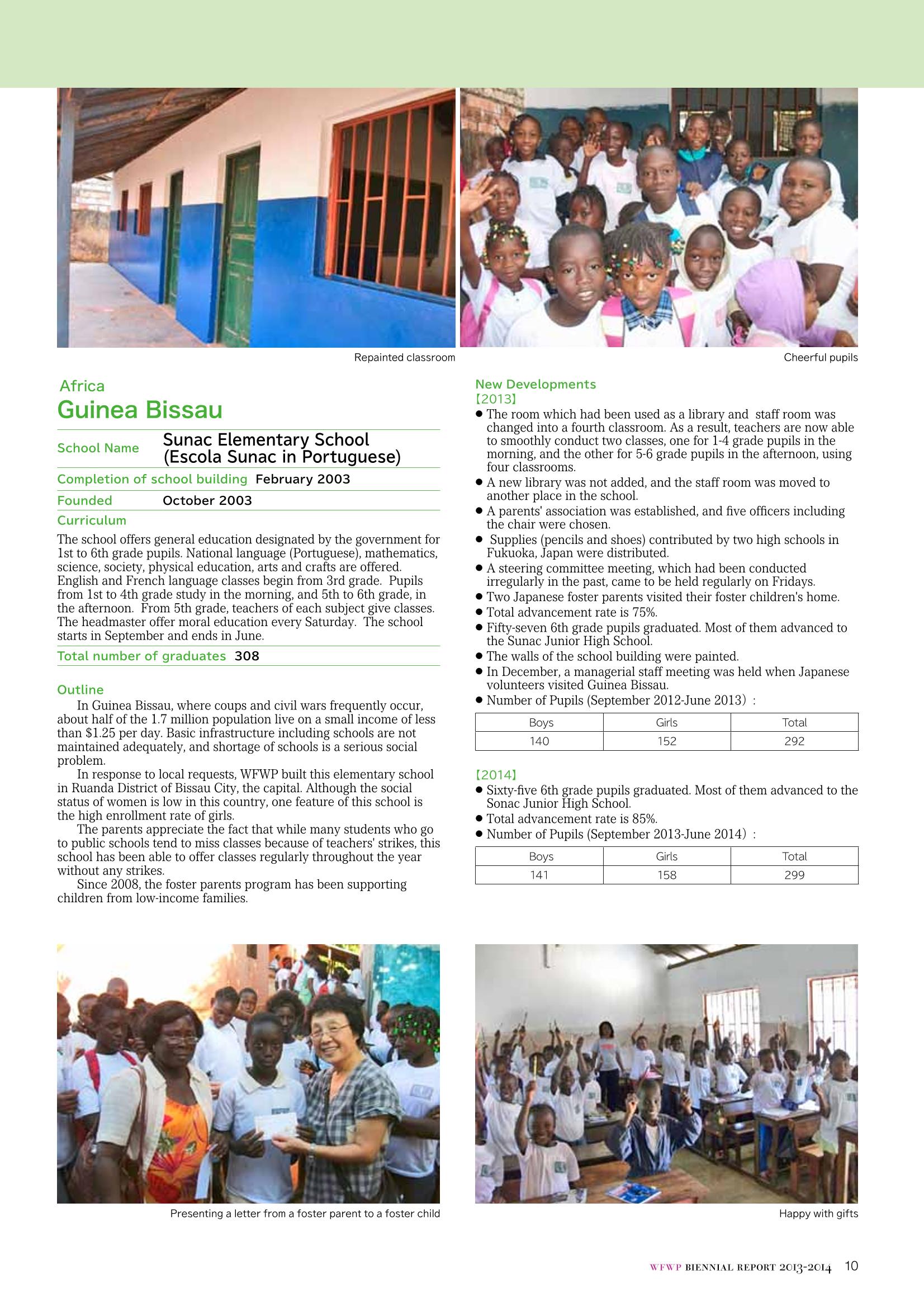 WFWPI Biennial Report(격년보고서) 2013-14 11페이지