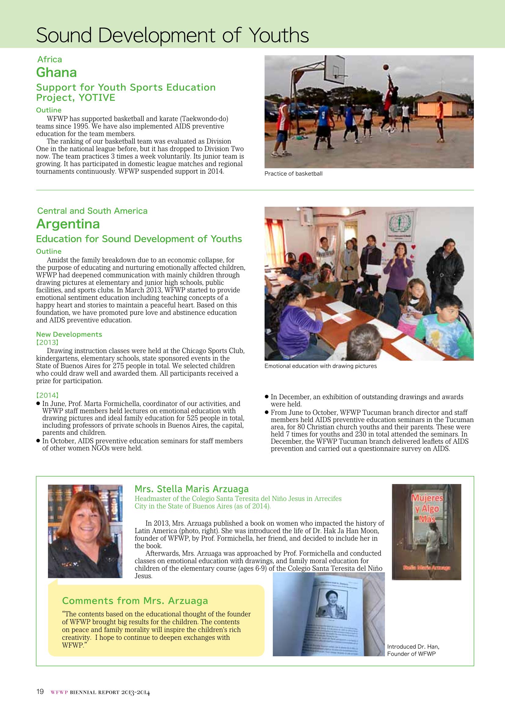 WFWPI Biennial Report(격년보고서) 2013-14 20페이지