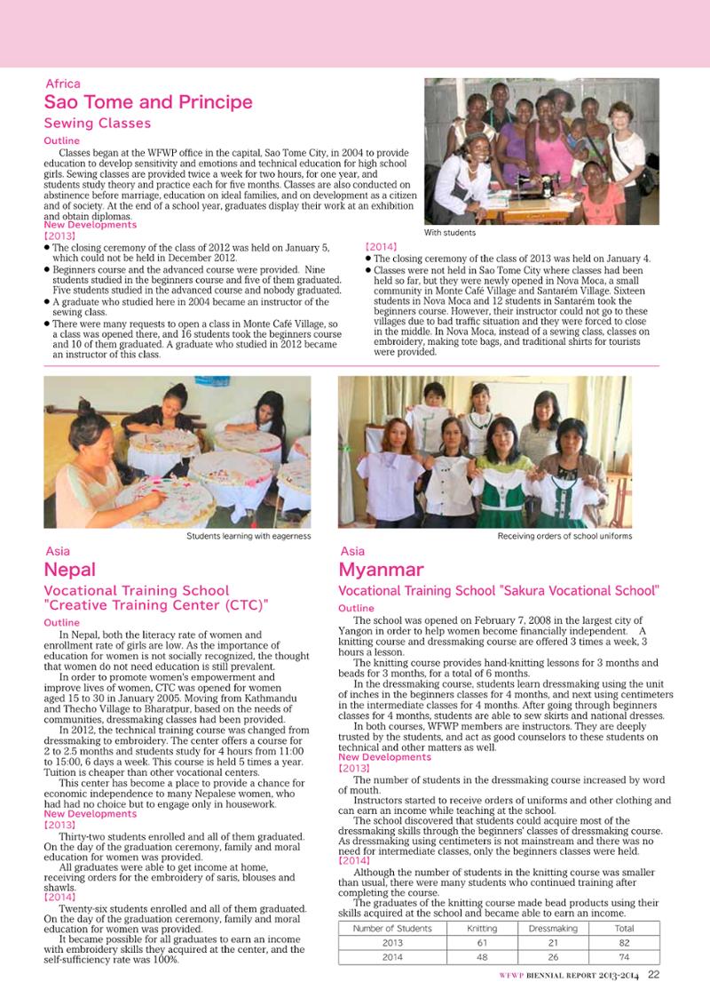 WFWPI Biennial Report(격년보고서) 2013-14 23페이지