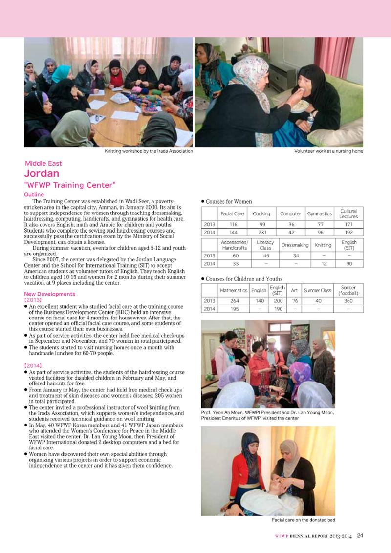 WFWPI Biennial Report(격년보고서) 2013-14 25페이지