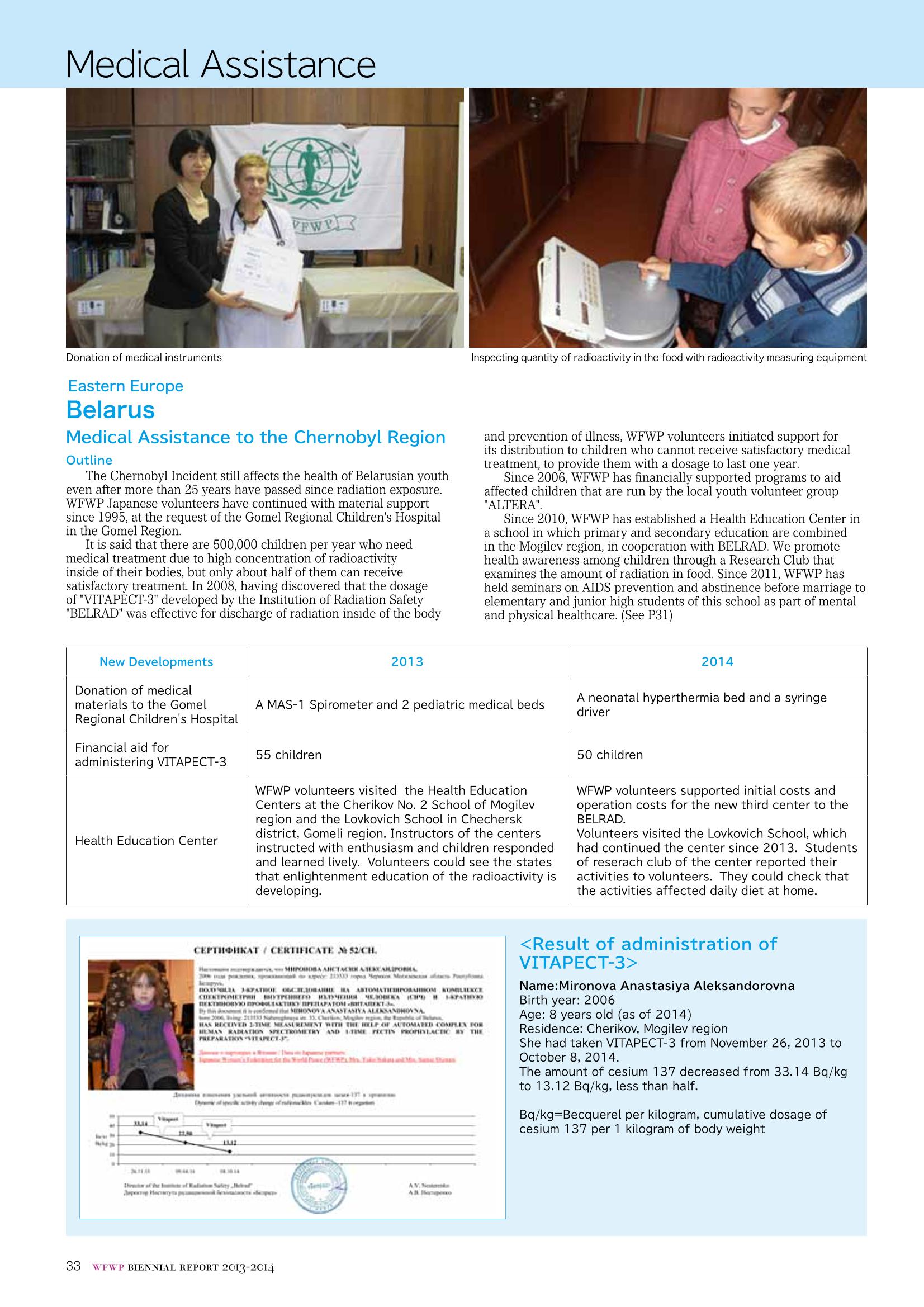WFWPI Biennial Report(격년보고서) 2013-14 34페이지