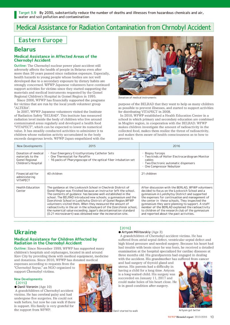 WFWPI Biennial Report(격년보고서) 2015-16 11페이지
